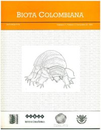 cover of the book Biota Colombiana