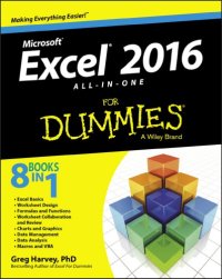 cover of the book Excel 2016 All-In-One for Dummies