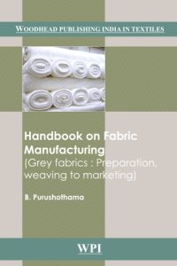 cover of the book HANDBOOK ON FABRIC MANUFACTURING: grey fabrics