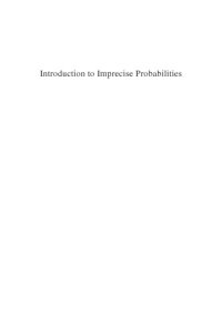 cover of the book Introduction to Imprecise Probabilities