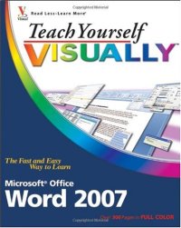 cover of the book Teach Yourself Visually - Word 2007