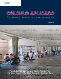 cover of the book Cálculo aplicado: Competencias matemáticas a través de contextos, Tomo III