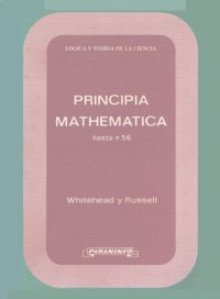 cover of the book Principia Mathematica (Hasta 56)