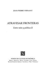 cover of the book Entre Mito Y Politica II