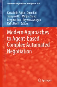 cover of the book Modern Approaches to Agent-Based Complex Automated Negotiation