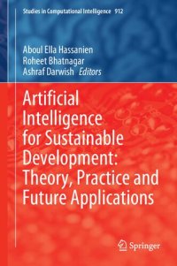 cover of the book Artificial Intelligence for Sustainable Development: Theory, Practice and Future Applications