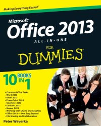 cover of the book Office 2013 All-In-One for Dummies