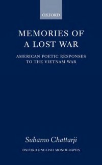 cover of the book Memories of a Lost War: American Poetic Responses to the Vietnam War