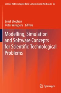 cover of the book Modelling, Simulation and Software Concepts for Scientific-Technological Problems