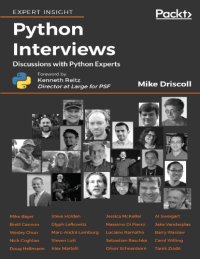 cover of the book Python Interviews: Discussions with prolific programmers