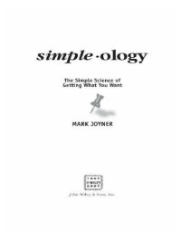 cover of the book Simpleology: The Simple Science of Getting What You Want