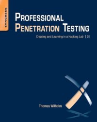 cover of the book Professional Penetration Testing: Creating and Learning in a Hacking Lab