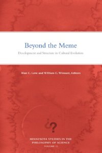 cover of the book Beyond the Meme: Development and Structure in Cultural Evolution