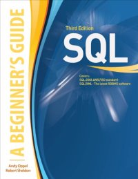 cover of the book SQL: A Beginner's Guide