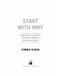 cover of the book Start with Why: How Great Leaders Inspire Everyone to Take Action