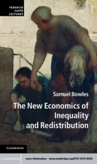 cover of the book The New Economics of Inequality and Redistribution