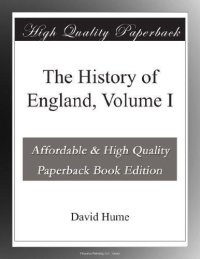 cover of the book The History of England, Volume I