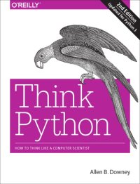 cover of the book Think Python: How to Think Like a Computer Scientist