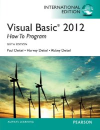 cover of the book Visual Basic 2012: How to Program