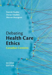 cover of the book Debating Health Care Ethics Canadian Context