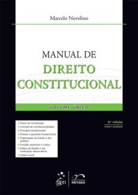 cover of the book Manual de Direito Constitucional - Volume Único