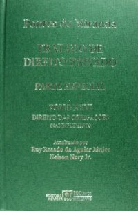 cover of the book Tratado de Direito Privado, Tomo XXVI - Direito das obrigações: consequências do inadimplemento, exceções de contrato não adimplido ou adimplido insatisfatoriamente, e de inseguridade; enriquecimento injustificado; estipulação a favor de terceiro, mudança