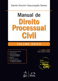 cover of the book Manual de Direito Processual Civil - Volume Único