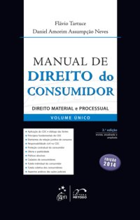 cover of the book Manual de direito do consumidor: direito material e processual Volume Único (3a. ed.)