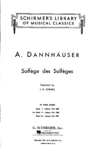 cover of the book Solfège des Solfèges, Book 2