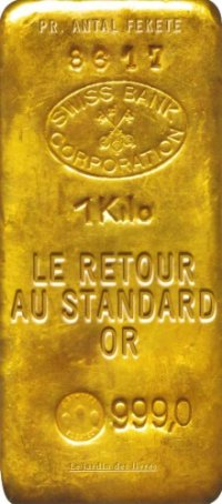 cover of the book Le retour au standard or: les raisons pour lesquelles le standard-or va remplacer l'argent-papier, et pourquoi l'économie mondiale est condamnée à exploser