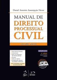 cover of the book Manual de direito processual civil Volume Único (6a. ed.)