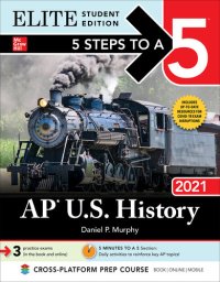 cover of the book 5 Steps to a 5: AP U.S. History 2021