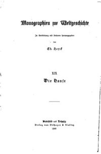 cover of the book Die Hanse