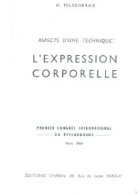 cover of the book Aspects d’une technique: l’expression corporelle