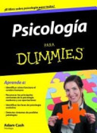 cover of the book Psicología Para Dummies