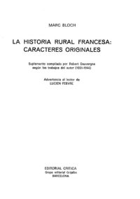 cover of the book La Historia Rural Francesa