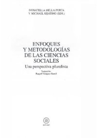 cover of the book Enfoques Y Metodologias De Las Ciencias Sociales