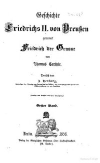 cover of the book Geschichte Friedrichs II. von Preußen, genannt Friedrich der Große