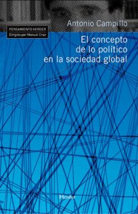 cover of the book El concepto de lo político en la sociedad global