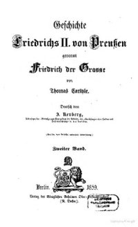 cover of the book Geschichte Friedrichs II. von Preußen, genannt Friedrich der Große