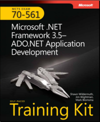 cover of the book Microsoft .NET Framework 3.5, ADO.NET Application Development