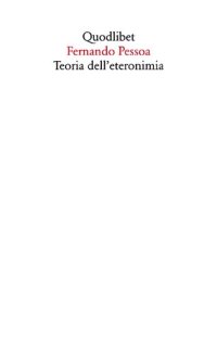 cover of the book Teoria dell'eteronimia