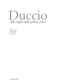 cover of the book Duccio. Alle origini della pittura senese