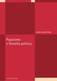 cover of the book Populismo e filosofia politica