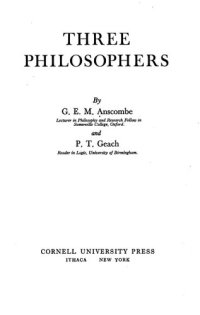 cover of the book Three Philosophers