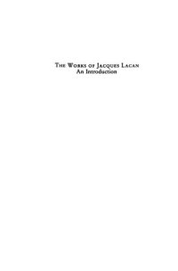 cover of the book The works of Jacques Lacan : an introduction