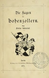 cover of the book Die Sagen der Hohenzollern