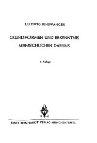 cover of the book Grundformen und Erkenntnis menschlichen Daseins