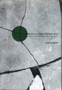 cover of the book Sofrimento de indeterminação: uma reatualização da filosofia do direito de Hegel