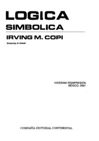 cover of the book Logica Simbolica